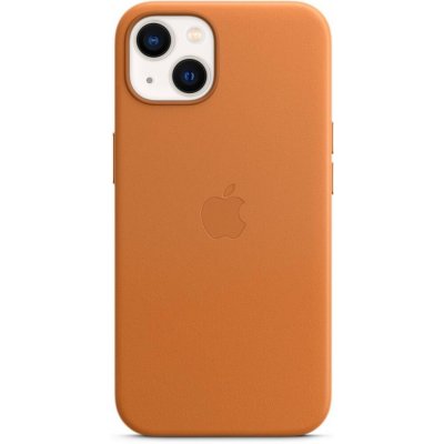 Apple iPhone 13 Leather Case with MagSafe Golden Brown MM103ZM/A – Zboží Mobilmania