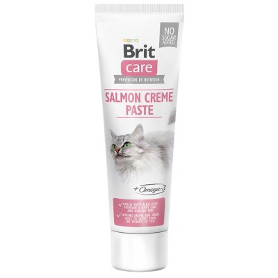Brit Care Paste Salmon Creme with Omega-3 100 g – Zboží Mobilmania