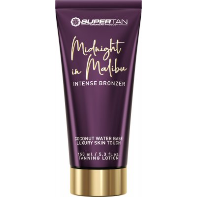 SUPERTAN CELEBRATION MIDNIGHT IN MALIBU INTENSE BRONZER with coconut water 150 ml – Zboží Dáma
