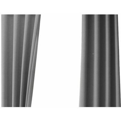 Mila Home Šedý polo-zatemňovací závěs 250x100 cm - Mila Home – Hledejceny.cz