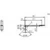 Podložka distanční MITUTOYO Dotek snímací volitelný 250 µm/60° standardní (mitu-12aae883)