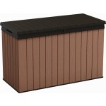 Keter DARWIN 662L box 142,5 x 65,3 x 89,5 cm hnědý 17212311 – Zboží Dáma