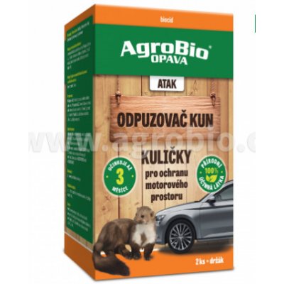 AgroBio ATAK Kuličky proti kunám - 2ks