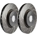 EBC Brakes Přední brzdové kotouče EBC GD na Renault Laguna 3 2.0 TD 4Control 150PS (10-15) – Hledejceny.cz