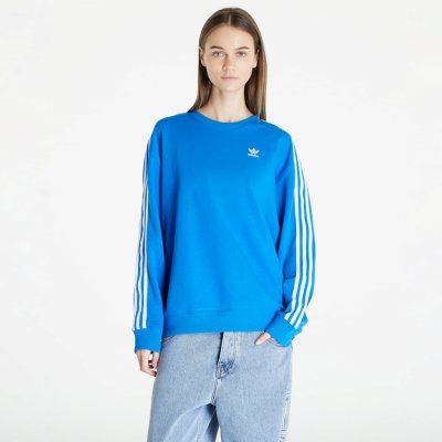 adidas 3 Stripes Oversized Crew sweatshirt Blue Bird – Zbozi.Blesk.cz