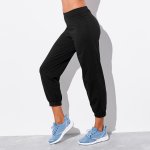 7/8 kalhoty s nohavicemi zakončenými manžetou černá – Zbozi.Blesk.cz