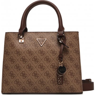 Guess kabelka BG967205 Latte logo/brown – Hledejceny.cz