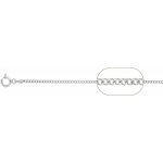 Fantasy Šperky Stříbrný řetízek k přívěšku P3321 – Sleviste.cz