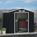 Aga STK21286 213x130x185 cm, Černý – Hledejceny.cz