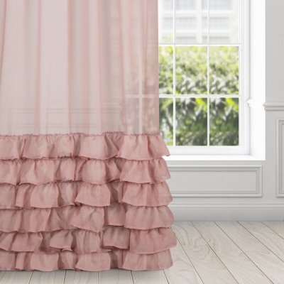 Takoy DIVA LINE Hotová záclona DOLLY s volánky 140 x 250 cm-HF-326147 | 140 x 250 cm – Hledejceny.cz