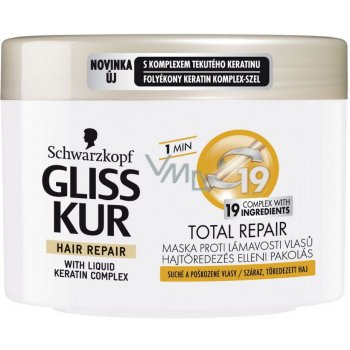 Gliss Kur Total repair 19 vlasová maska regenerační 200 ml