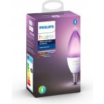 Philips Chytrá žárovka Hue Bluetooth 6W, E14, White and Color Ambiance – Zboží Živě