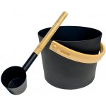 Harvia Vědro s naběračkou matné černé CSAC10111L – Hledejceny.cz