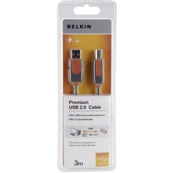 Belkin CU1000cp3M USB 2.0 A/B, 3m