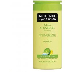 Authentic Toya Aroma Ice Lime & Lemon aromatický sprchový gel 400 ml