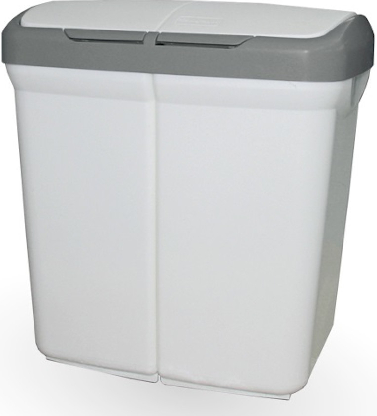 Benco Odpadkový koš na tříděný odpad ANTONIO 2 x 25 l plast