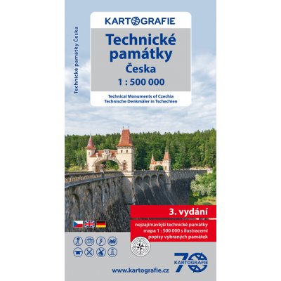 Kartografie PRAHA, a. s. Technické památky Česka – Zboží Dáma