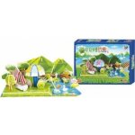 Magic Puzzle 3D puzzle Žabí tůňka 56 ks – Zboží Dáma