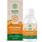 Liposomal Vitamin C 500 mg 250 ml Pomeranč Ekolife Natura – Hledejceny.cz