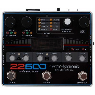 Electro Harmonix 22500 Dual Stereo Looper – Zboží Mobilmania