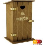 Pokladnička kadibudka Na důchod 11 x 10 x 18 5 cm – Zboží Dáma