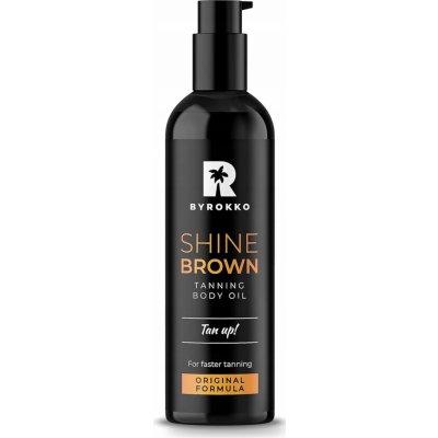 ByRokko Shine Brown Tan Up! přípravek k urychlení a prodloužení opálení 150 ml – Zboží Dáma