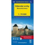 Cyklomapa 145 Oderské vrchy Moravská brána – Hledejceny.cz
