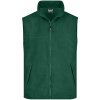 Pánská vesta Jame Nicholson heavyfleece vesta JN045 DARK green