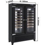 G.Gastro Lednice na víno 640l 43739 – Zboží Mobilmania