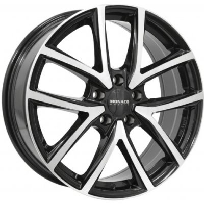 MONACO WHEELS CL2 7x17 5x112 ET45 black polished – Hledejceny.cz