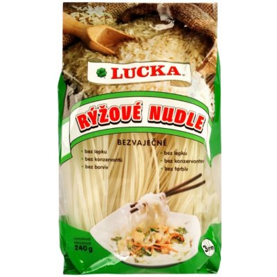 Lucka Rýžové nudle 240 g – Zboží Mobilmania