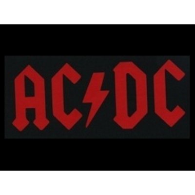 Nášivka AC/DC red – Zboží Dáma