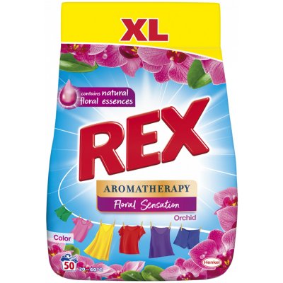 Rex Color Orchid prášek na praní 3 kg 50 PD – Zbozi.Blesk.cz