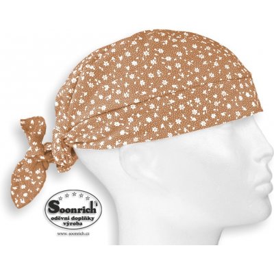 Soonrich pirátský šátek vázací květiny bsv121 – Zboží Mobilmania