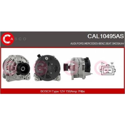 generátor CASCO CAL10495AS – Zboží Mobilmania