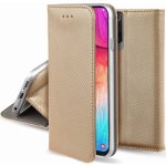 Pouzdro 1Mcz Magnet Book flipové Alcatel 1S 2020, Alcatel 3L 2020 zlaté – Hledejceny.cz