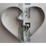 Vykrajovátko - Srdíčko VALENTÝNSKÉ 10,5 cm – Hledejceny.cz