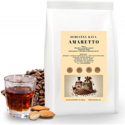 Haniell Káva Amaretto zrnková 0,2 kg – Hledejceny.cz