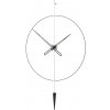 Hodiny Mclocks PP817 Pendulum Plus silver inox-black 80cm