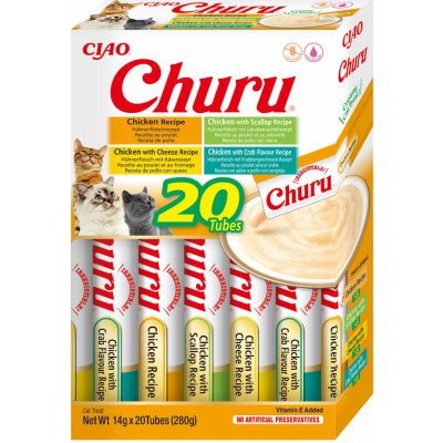 Inaba Churu cat snack kuře 20 x 14 g – Zboží Mobilmania