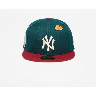 New Era New York Yankees Ws Contrast 59Fifty Fitted Cap New Olive/ Optic White – Zboží Mobilmania