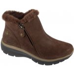 Skechers Easy Going High Zip 2 dámská zimní obuv hnědá – Sleviste.cz