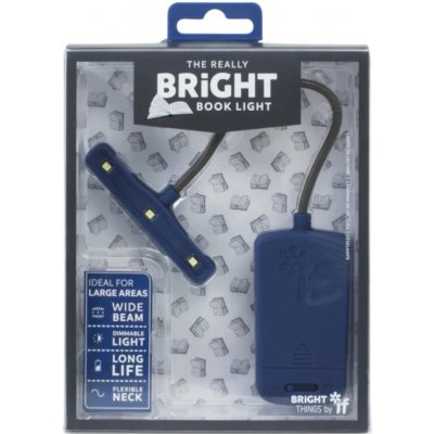 Lampička Bright book light modré – Hledejceny.cz