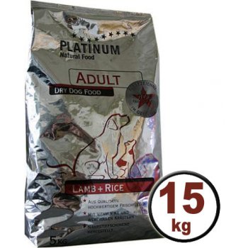 Platinum Adult Lamb & Rice 3 x 5 kg