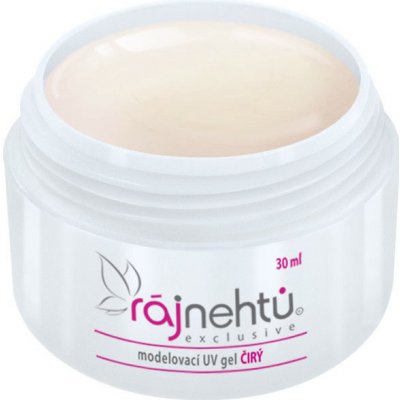 Ráj nehtů UV gel modelovací čirý 30 ml – Zboží Mobilmania