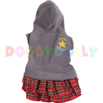 Doggydolly Mikina fleece se sukní