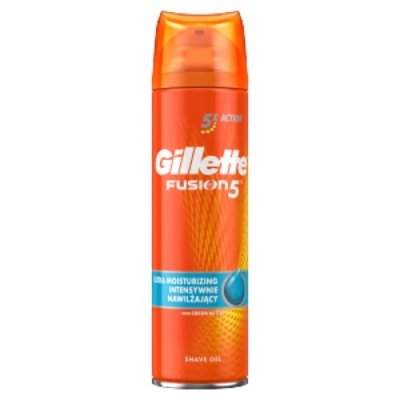 Gillette Fusion Pro Glide Sensitive gel na holení 200 ml – Zboží Mobilmania