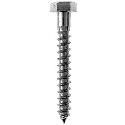 Profi Depot Vrut do dřeva DIN 571, ø 6 × 60 mm, šestihranná hlava, 100 ks 4024506249363 – Hledejceny.cz