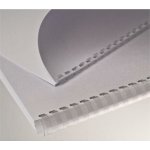 Eurosupplies vázací hřbety plastové A4 14mm čiré 100 ks – Sleviste.cz