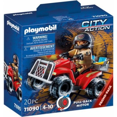 Playmobil 71090 Hasičská rychlostní čtyřkolka – Zboží Mobilmania